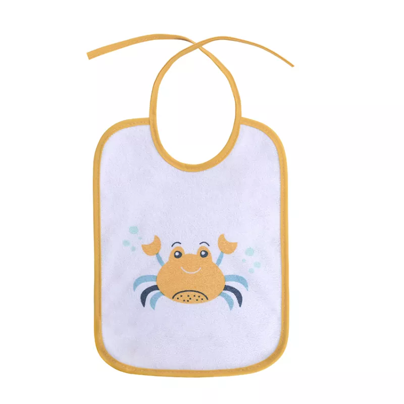 Set 7 bavete, bumbac ambele fete, 20 X 25,5 cm, inchidere cu snur, baietei 7
