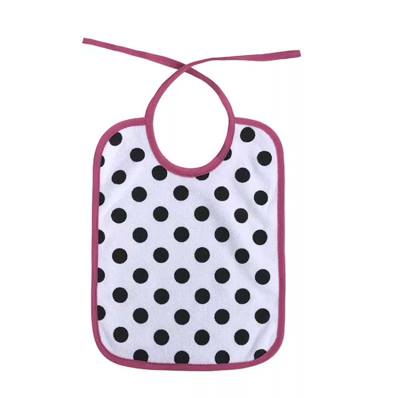 Set 7 bavete, bumbac ambele fete, 20 X 25,5 cm, inchidere cu snur, fetite 5