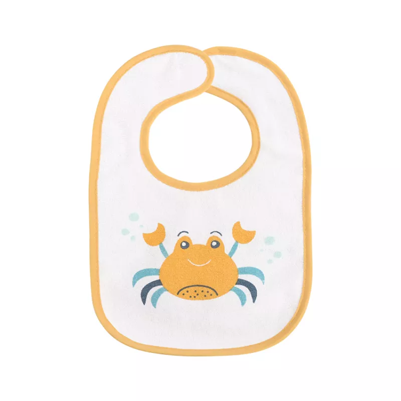 Set 7 bavete bumbac si peva, 30 x 19 cm, inchidere cu banda velcro, unisex 6