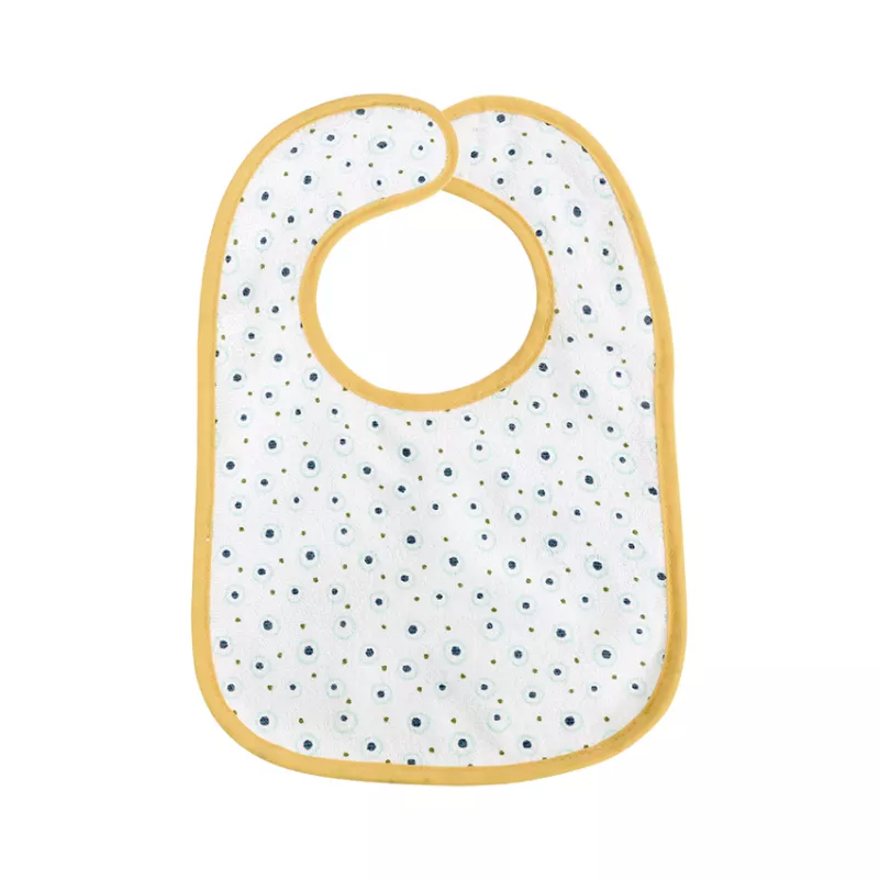 Set 7 bavete bumbac si peva, 30 x 19 cm, inchidere cu banda velcro, unisex 8