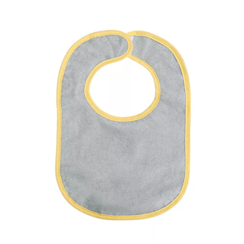 Set 7 bavete bumbac si peva, 30 x 19 cm, inchidere cu banda velcro, baietei 3
