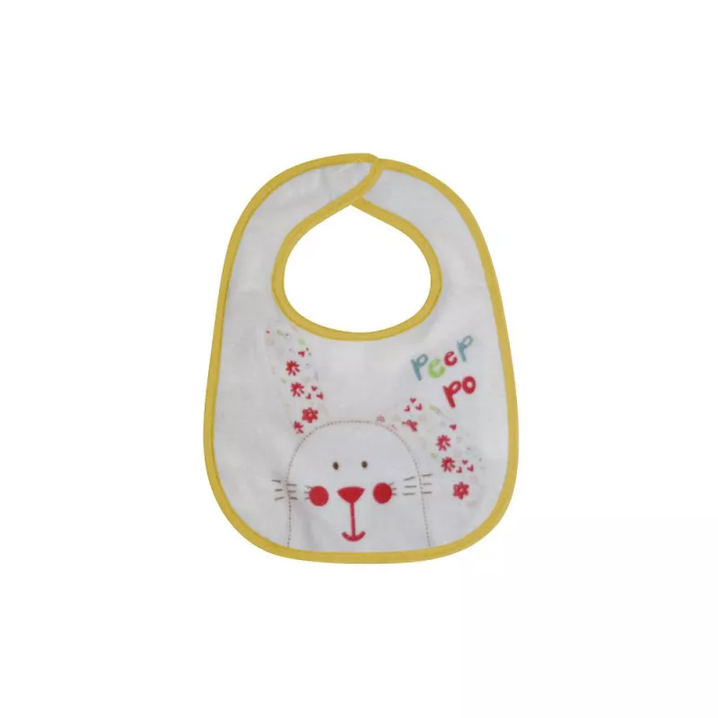 Set 7 bavete,  small, bumbac, inchidere cu arici Girl 4