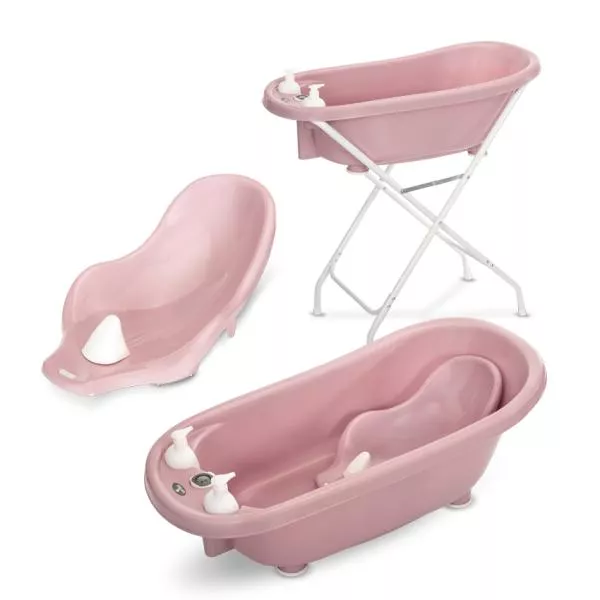 Set cada 88 cm cu termometru, reductor si accesorii, Nordic Pink 3