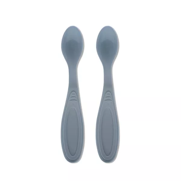 Set de 2 lingurite, margine rotunjita, 6 luni+, My Friend, Cameo Blue 1