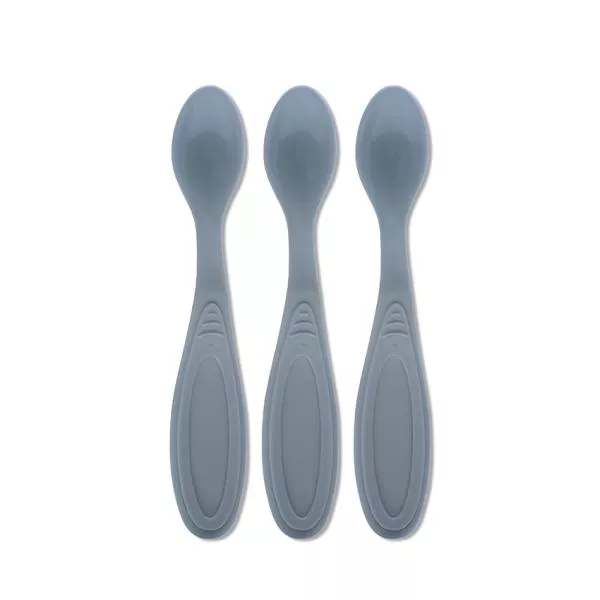 Set de 3 lingurite, margine rotunjita, 6 luni+, My Friend, Cameo Blue 1