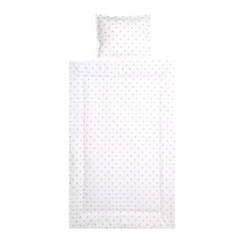 Set lenjerie pat 3 piese, bumbac ranforce Cosy, Bej Coronite 1