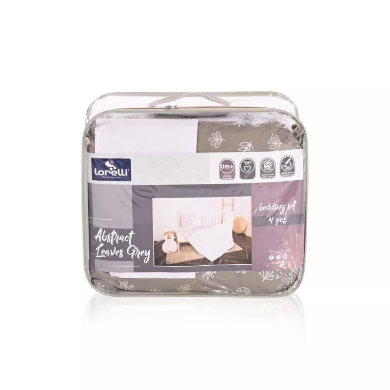 Set lenjerie pat 4 piese, bumbac ranforce, Little Bear Pink 2