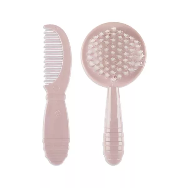 Set pieptan cu perie, 0 luni+, My Friend, Mellow Rose 2