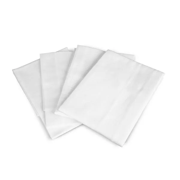 Set scutece 4 piese, flanel si muselina, White 2