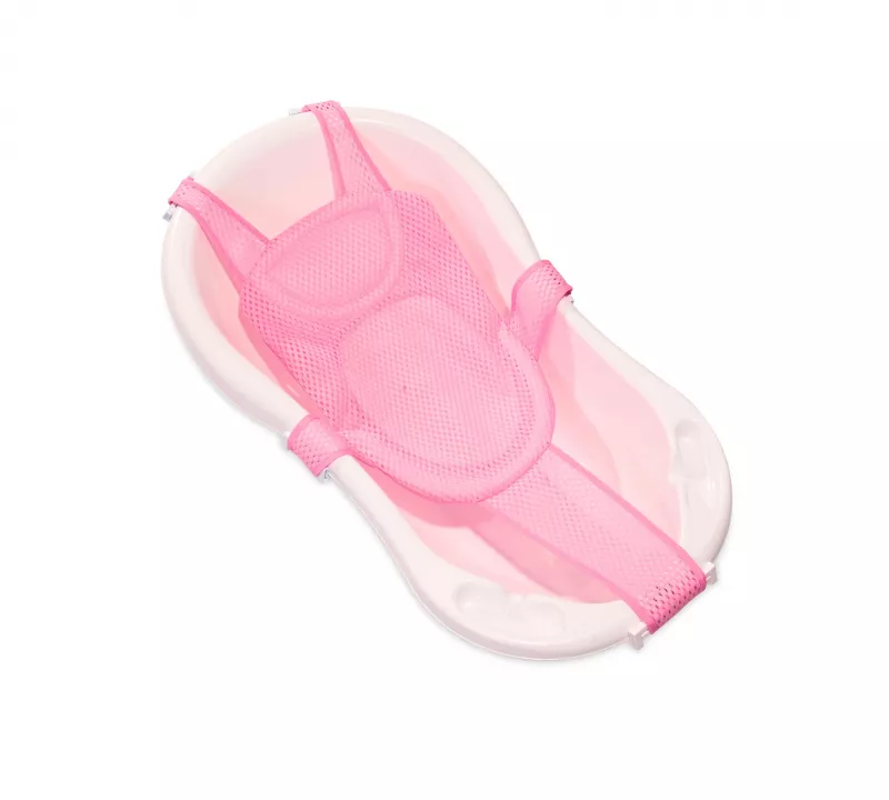 Suport tip hamac pentru cadita, 0 luni+, Turtle, Pink 2