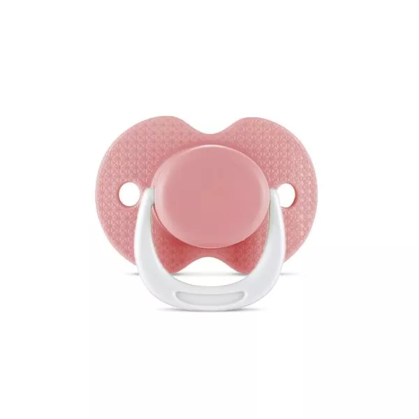 Suzeta cu capac, silicon moale, 0 luni+, Shell Pink Suzeta cu capac, silicon moale, 0 luni+, Shell Pink 1