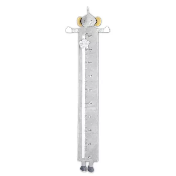 Taliometru din plus, Bear Grey, scala de masurare de la 60 la 150 cm, 0 luni+ 2
