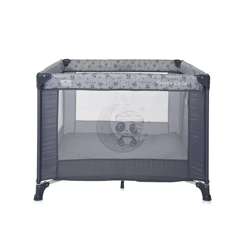 Tarc de joaca, Game Zone, 100x100 cm, Cool Grey Pandas 3