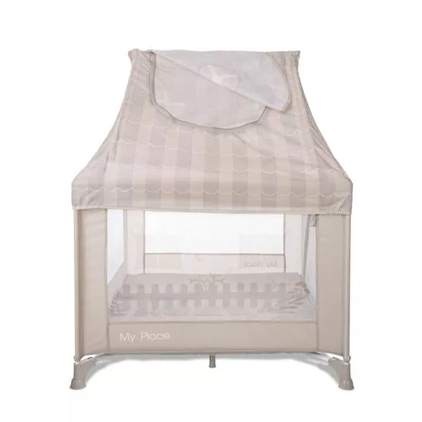 Tarc de joaca tip casuta, My Place, 100 x 100 x 125 cm, Beige 4