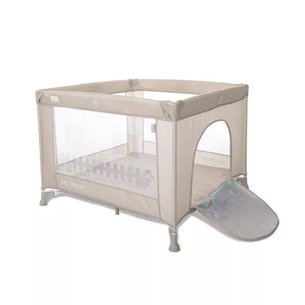 Tarc de joaca tip casuta, My Place, 100 x 100 x 125 cm, Beige 6