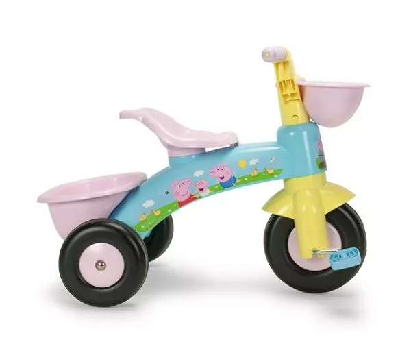 Tricicleta cu pedale pentru copii, Injusa, Peppa Pig, 62 x 42 x 46 cm, max. 25 kg, 1-3 ani 3