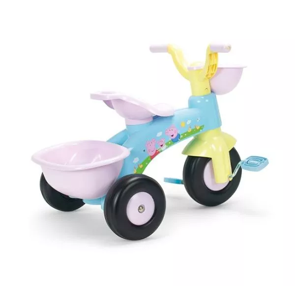 Tricicleta cu pedale pentru copii, Injusa, Peppa Pig, 62 x 42 x 46 cm, max. 25 kg, 1-3 ani 5