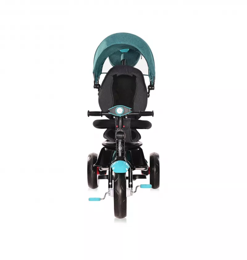 Tricicleta multifunctionala 4in1, Enduro, scaun rotativ, Green Luxe 2