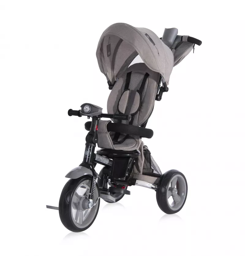 Tricicleta multifunctionala 4in1, Enduro, scaun rotativ, Grey Luxe 1