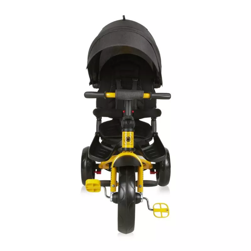 Tricicleta multifunctionala 4in1, Jaguar, Black & Yellow 3
