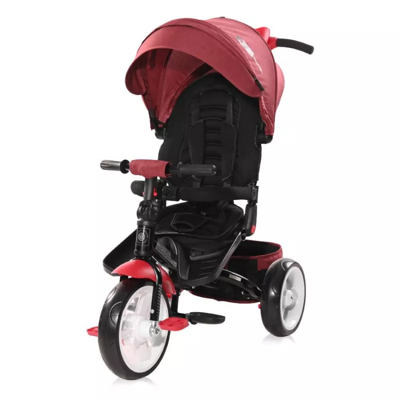 Tricicleta multifunctionala 4in1, Jaguar, Red & Black Luxe New 1