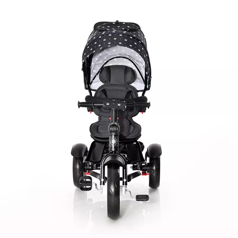 Tricicleta multifunctionala 4in1, Neo, Black Crowns New 3