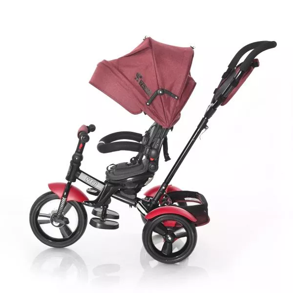 Tricicleta multifunctionala 4in1, Neo, Red & Black Luxe New 3