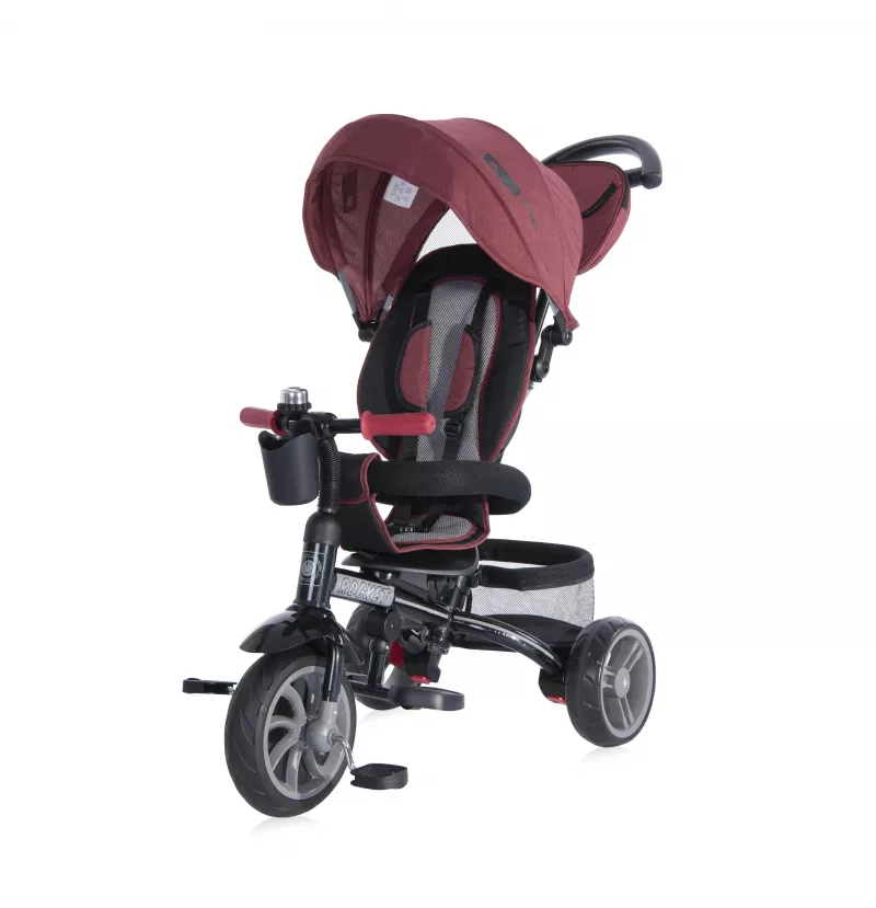 Tricicleta multifunctionala 6in1,  Rocket, Red & Black 1