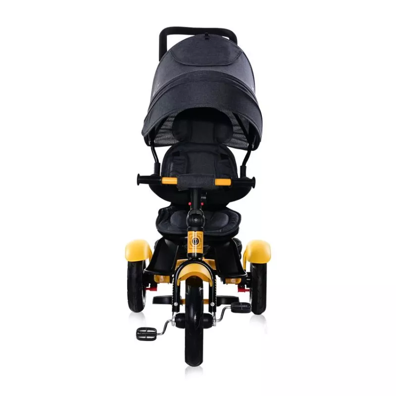 Tricicleta NEO AIR Wheels, Black & Yellow 3