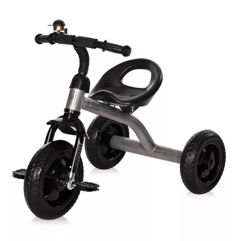 Tricicleta pentru copii, A28, roti mari, Grey Black 1