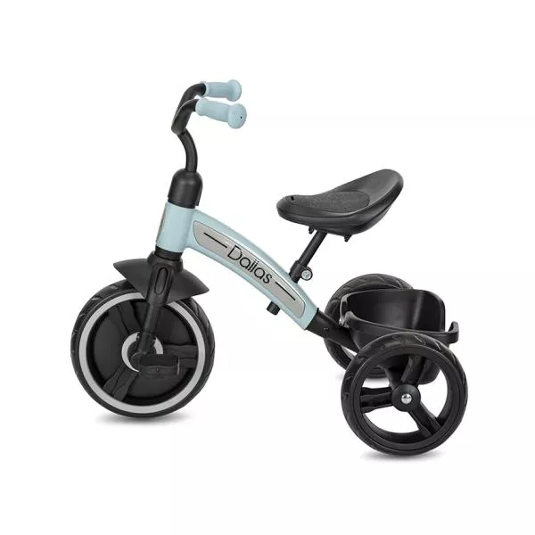Tricicleta pentru copii, Dallas, sezut reglabil in inaltime, potrivit 2-6 Ani, Blue 2