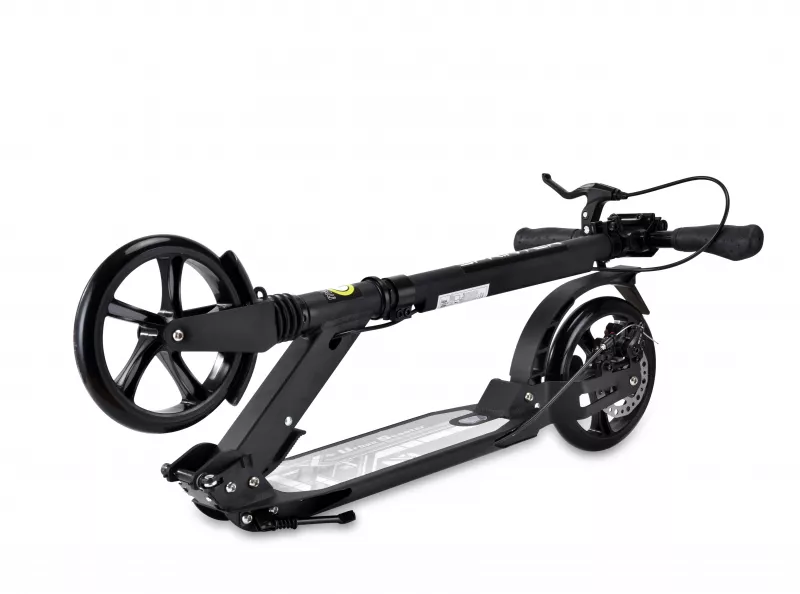 Trotineta pentru adolescenti si adulti, Sprinter, pliabila, frana pe disc, Black 3