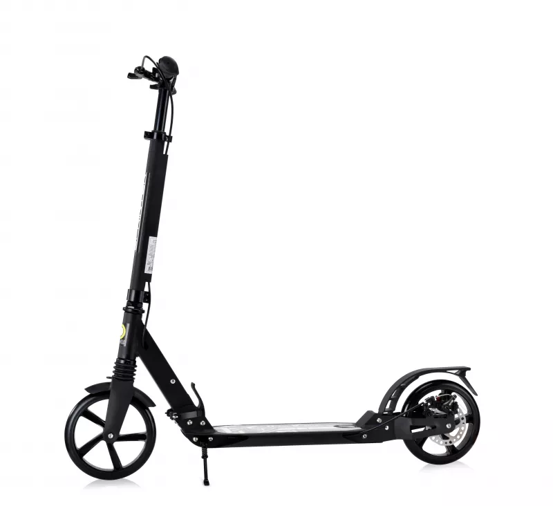 Trotineta pentru adolescenti si adulti, Sprinter, pliabila, frana pe disc, Black 4