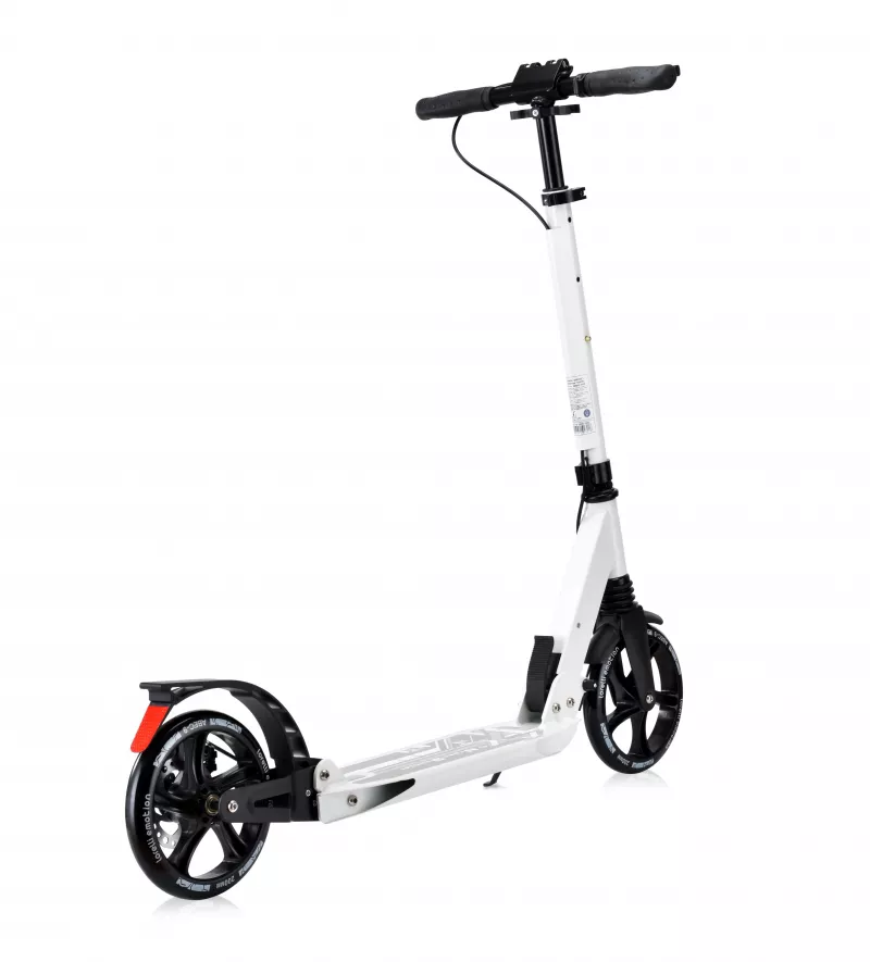 Trotineta pentru adolescenti si adulti, Sprinter, pliabila, frana pe disc, White 2