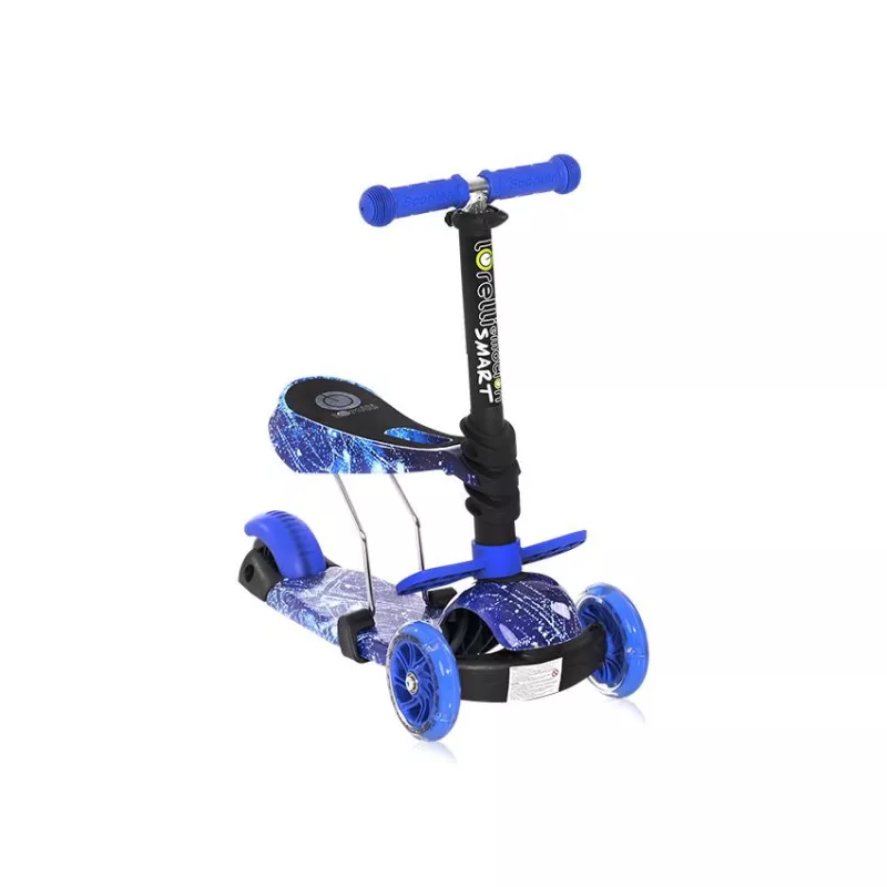 Trotineta pentru copii Smart, Blue Cosmos 1