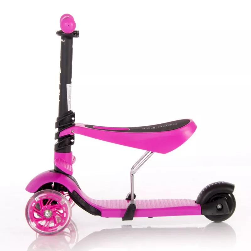 Trotineta pentru copii, Smart, Pink 2
