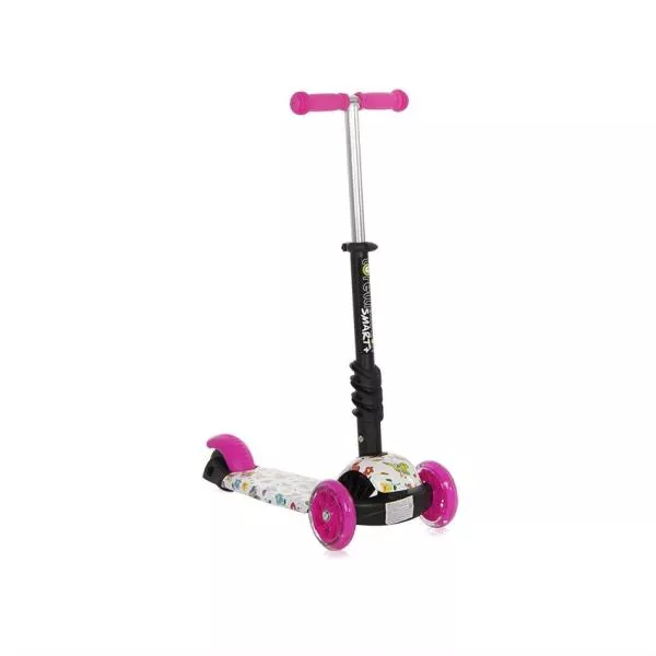 Trotineta pentru copii Smart Plus, Pink Butterfly 8