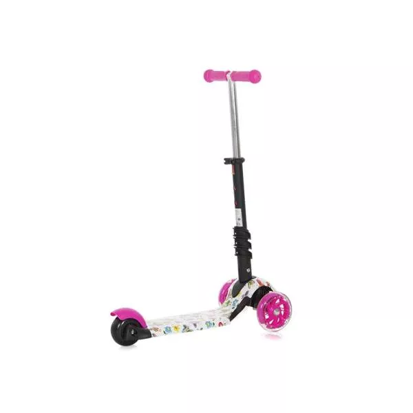 Trotineta pentru copii Smart Plus, Pink Butterfly 10
