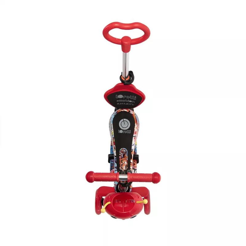 Trotineta pentru copii Smart Plus, Red Graffiti 4