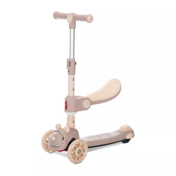 Trotineta pliabila, cu sezut pliabil, Swiftie, pana la 50 kg, Beige 1