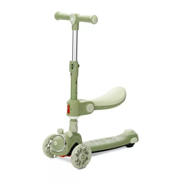 Trotineta pliabila, cu sezut pliabil, Swiftie, pana la 50 kg, Green 1