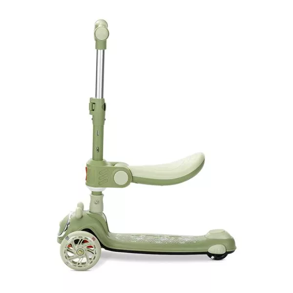 Trotineta pliabila, cu sezut pliabil, Swiftie, pana la 50 kg, Green 3