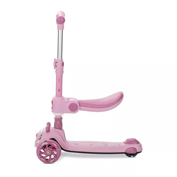 Trotineta pliabila, cu sezut pliabil, Swiftie, pana la 50 kg, Pink 3