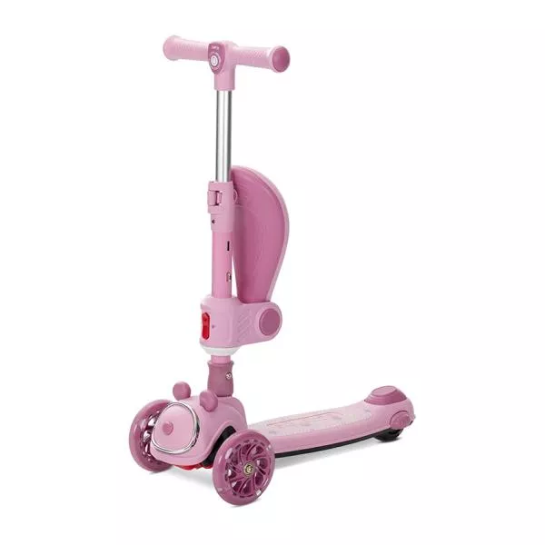 Trotineta pliabila, cu sezut pliabil, Swiftie, pana la 50 kg, Pink 4