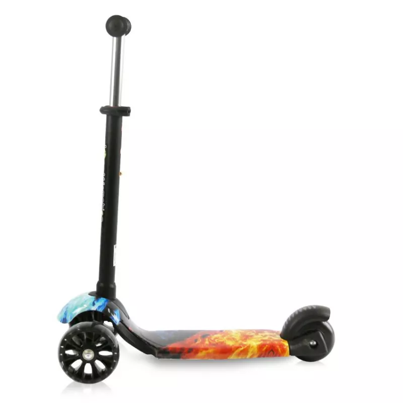 Trotineta reglabila pentru coopii, Draxter, 3 ani+, Red Flame 2