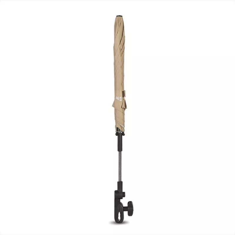 Umbrela pentru carucior Shady, cu protectie UV, brat flexibil, Bej 3