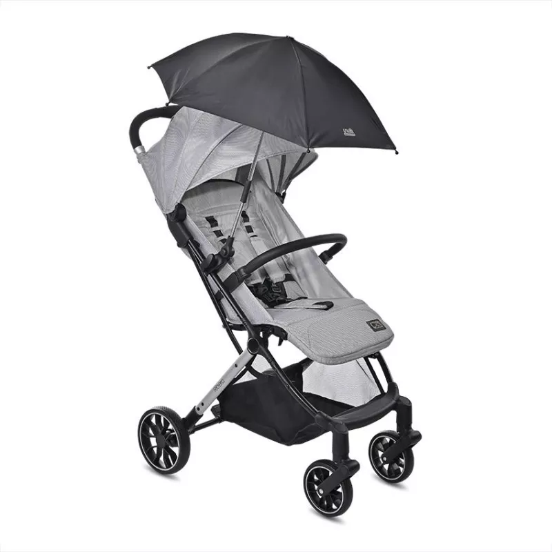 Umbrela pentru carucior Shady, cu protectie UV, brat flexibil, Negru 2