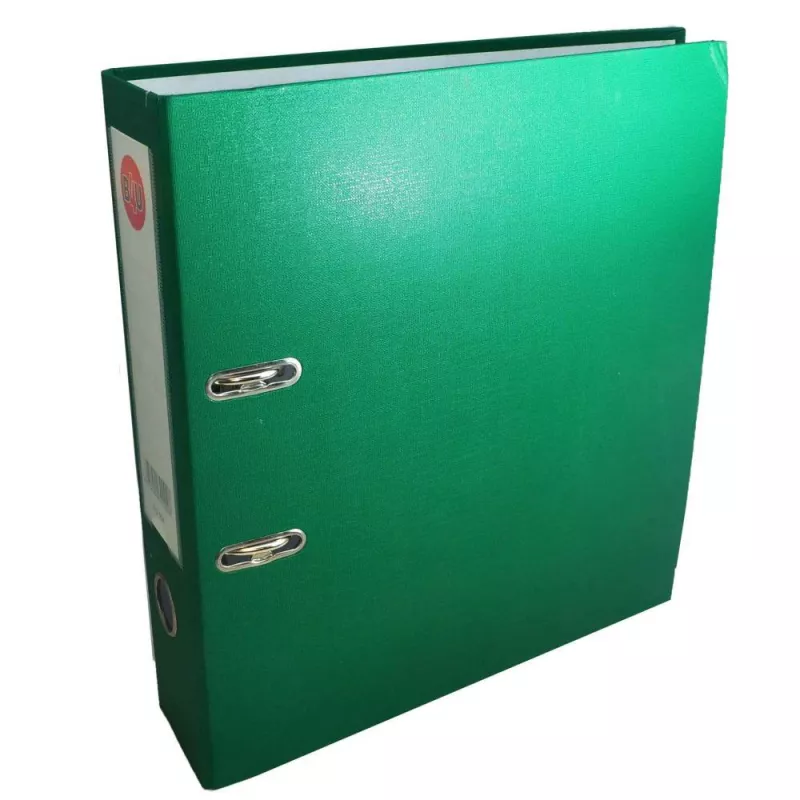 Biblioraft plastifiat A4, 5.5cm, verde, B4U