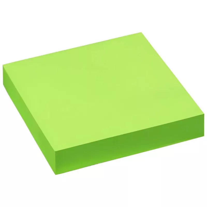 Notite adezive 76x76mm, verde intens B4U - preturi avantajoa...