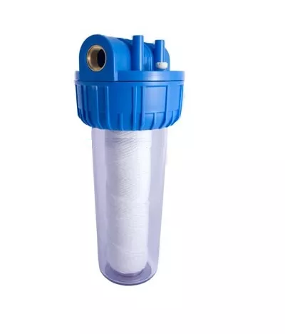 Filtru apă 10``cu filet de 1``1/4 și cartuș filtrant din fir PP, [],einstal.ro